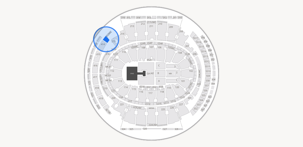 Madison Square Garden Seating Chart