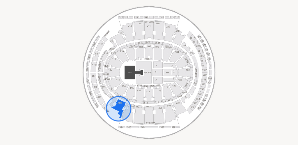 Madison Square Garden Seating Chart