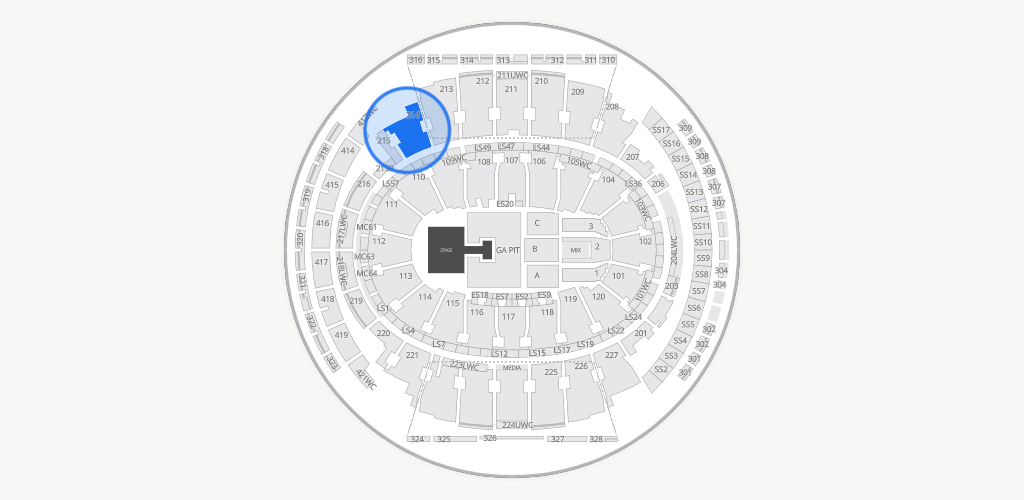 Madison Square Garden Seating Chart