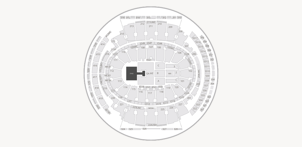 Madison Square Garden Seating Chart