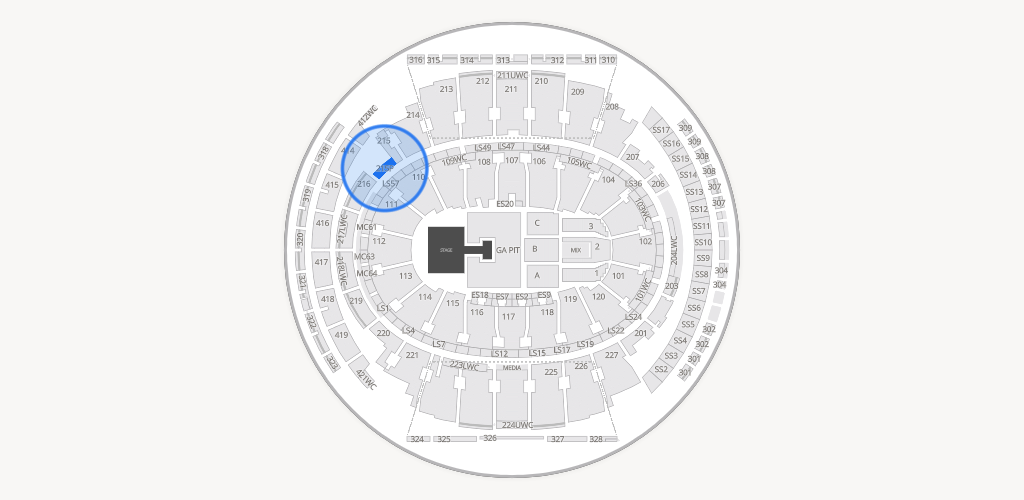 Madison Square Garden Seating Chart