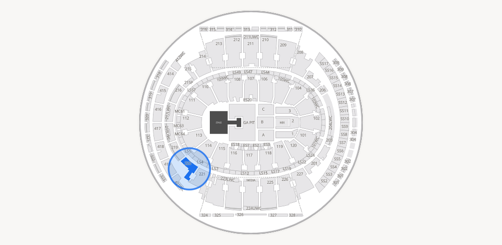 Madison Square Garden Seating Chart