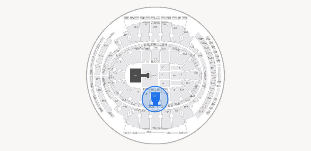 Madison Square Garden Seating Chart