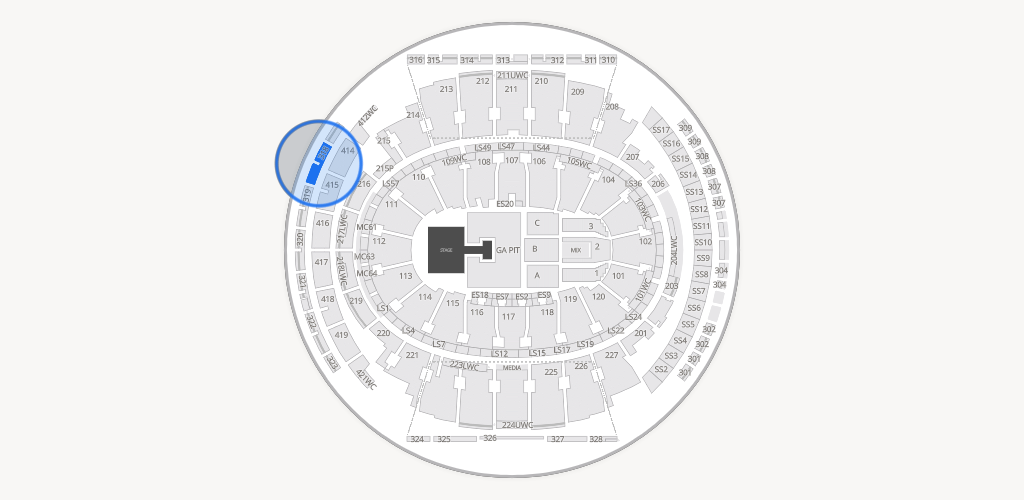 Madison Square Garden Seating Chart