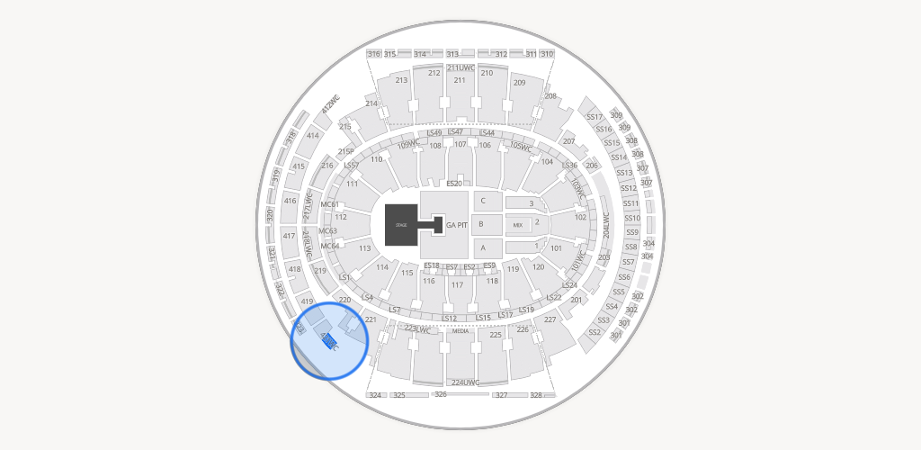 Madison Square Garden Seating Chart