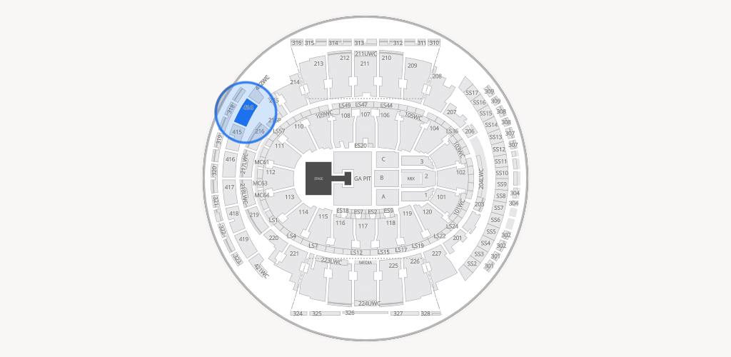 Madison Square Garden Seating Chart