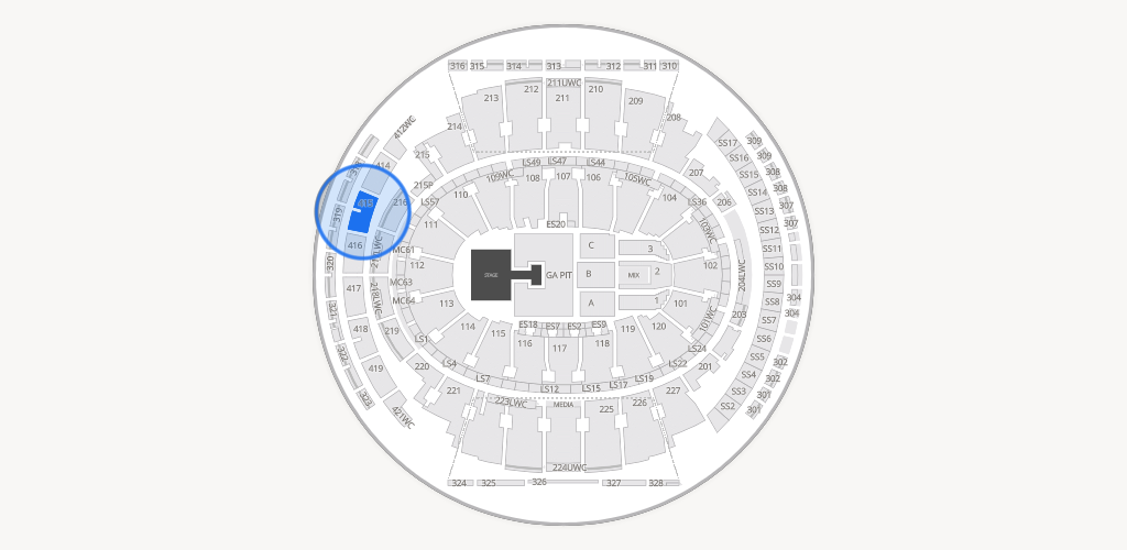 Madison Square Garden Seating Chart