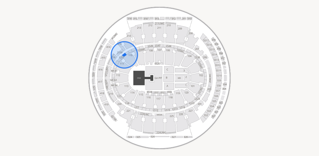 Madison Square Garden Seating Chart