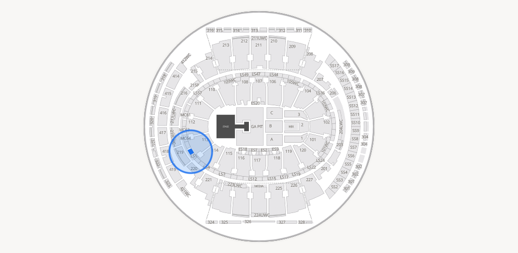 Madison Square Garden Seating Chart