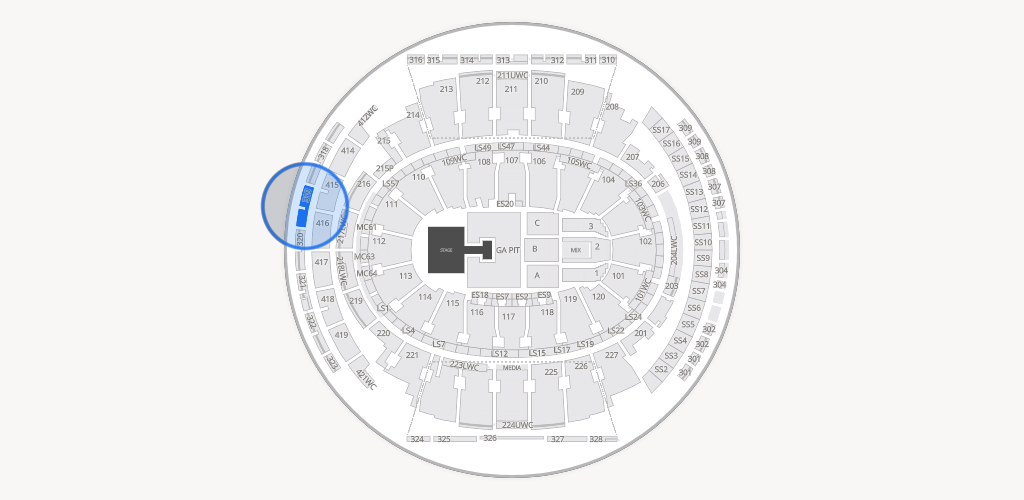 Madison Square Garden Seating Chart