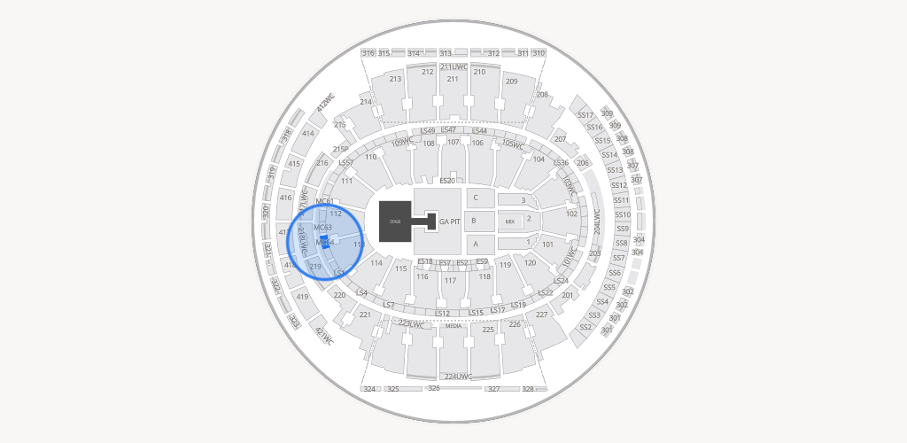 Madison Square Garden Seating Chart