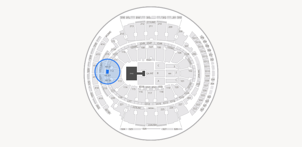 Madison Square Garden Seating Chart