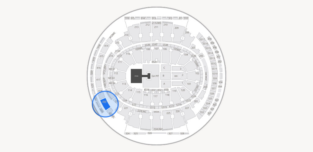 Madison Square Garden Seating Chart