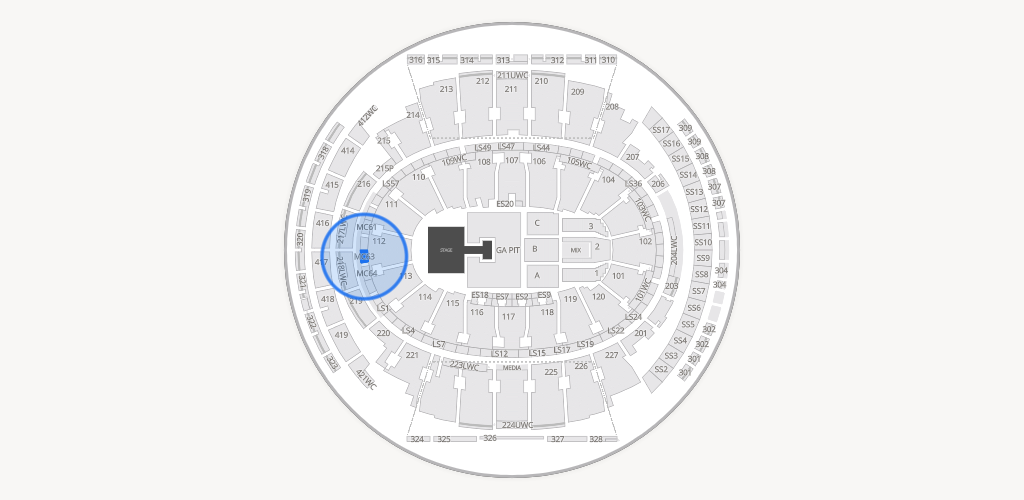 Madison Square Garden Seating Chart