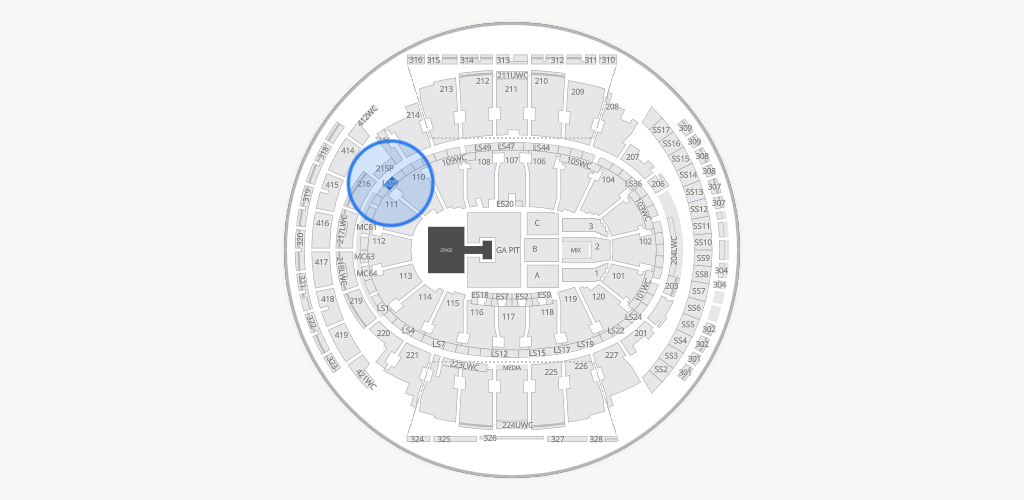 Madison Square Garden Seating Chart