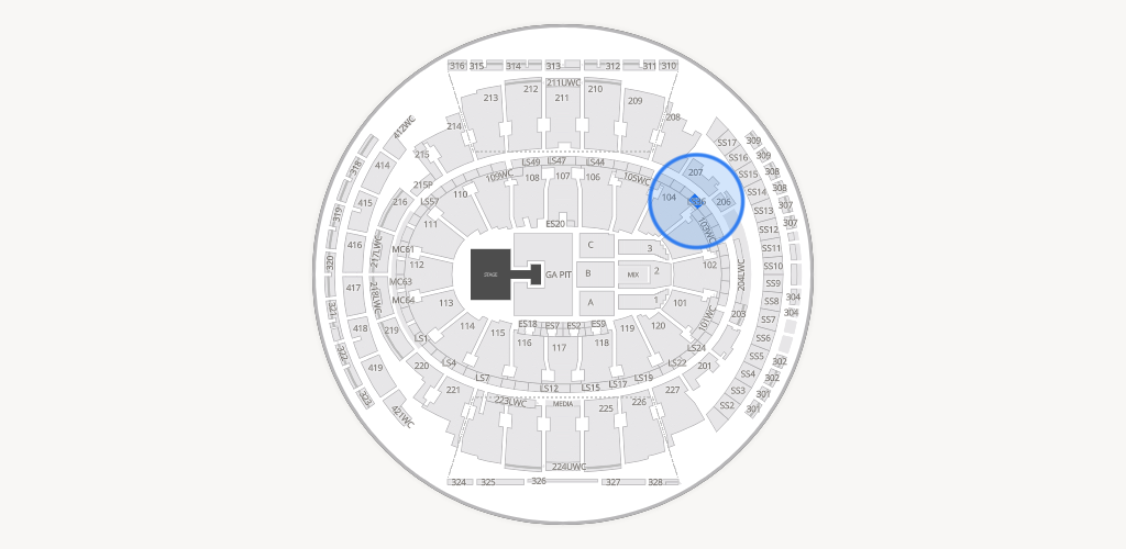 Madison Square Garden Seating Chart