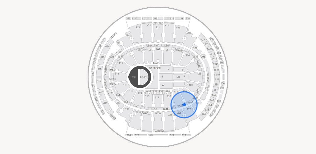 Madison Square Garden Seating Chart