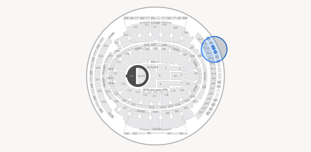 Madison Square Garden Seating Chart