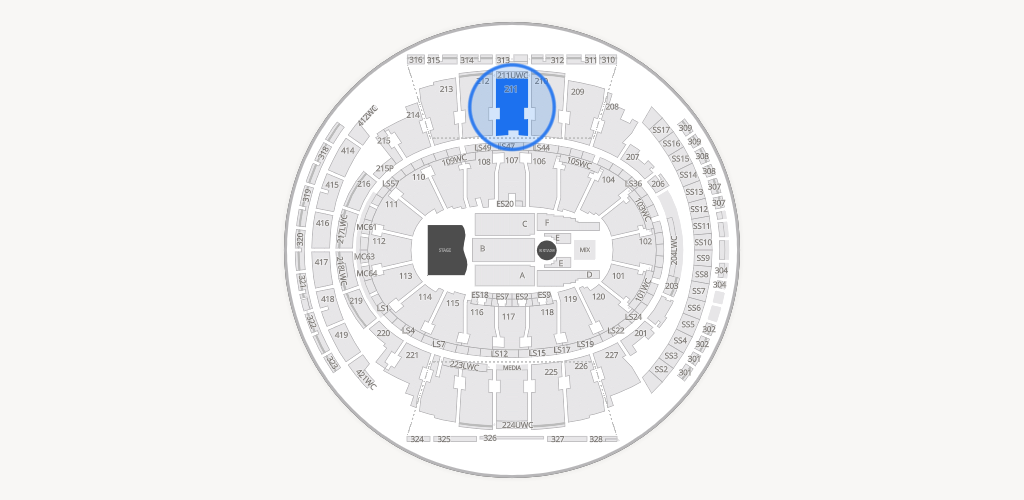 Madison Square Garden Seating Chart