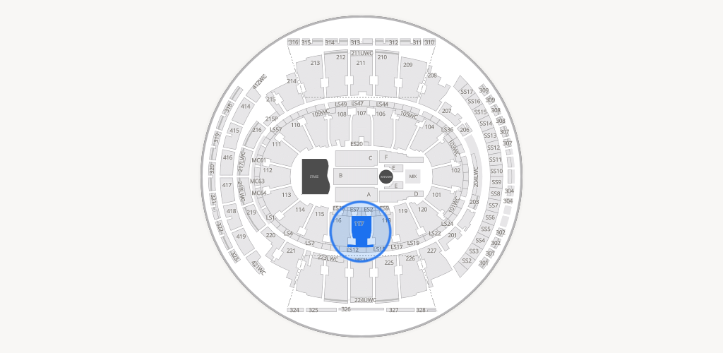 Madison Square Garden Seating Chart