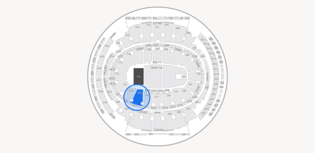 Madison Square Garden Seating Chart