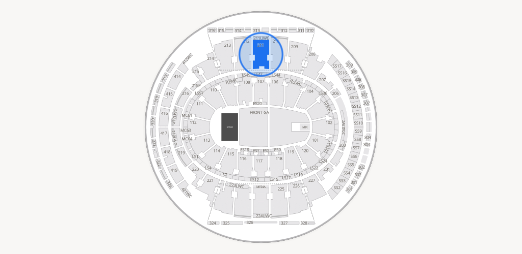 Madison Square Garden Seating Chart