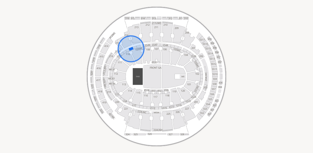 Madison Square Garden Seating Chart