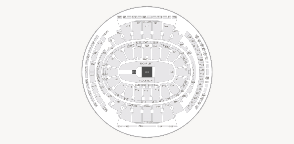 Madison Square Garden Seating Chart