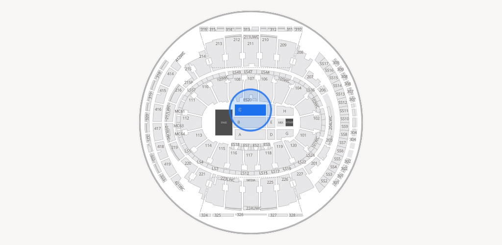 Madison Square Garden Seating Chart