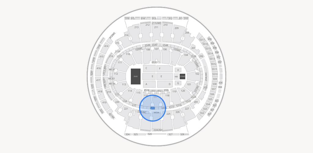 Madison Square Garden Seating Chart