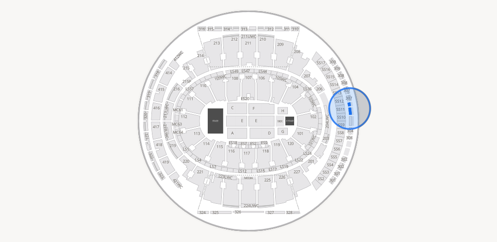 Madison Square Garden Seating Chart