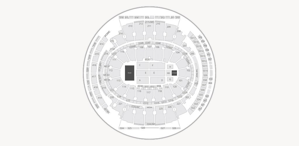 Madison Square Garden Seating Chart