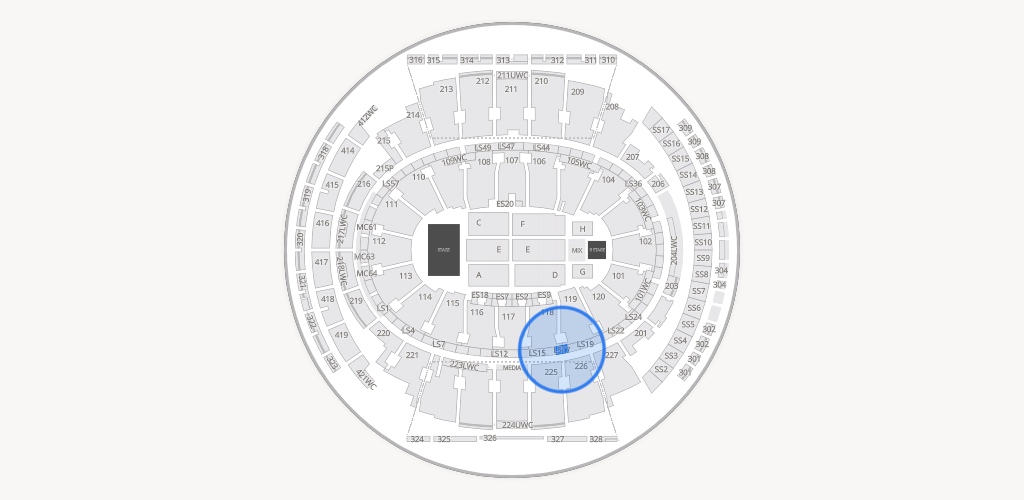 Madison Square Garden Seating Chart