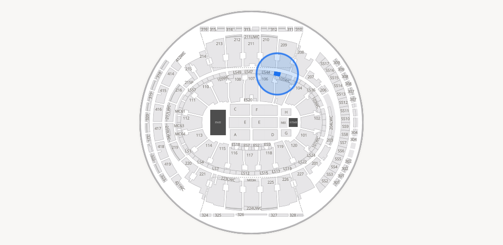 Madison Square Garden Seating Chart