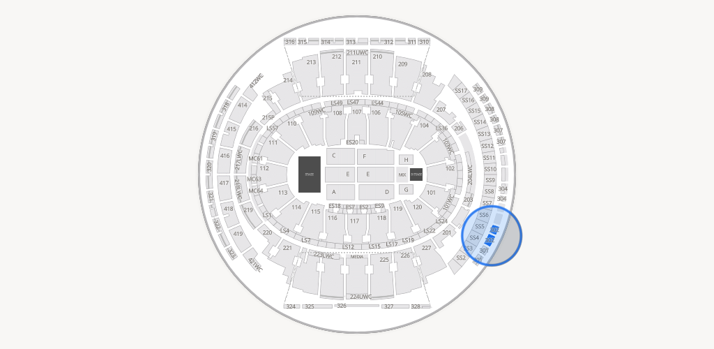Madison Square Garden Seating Chart
