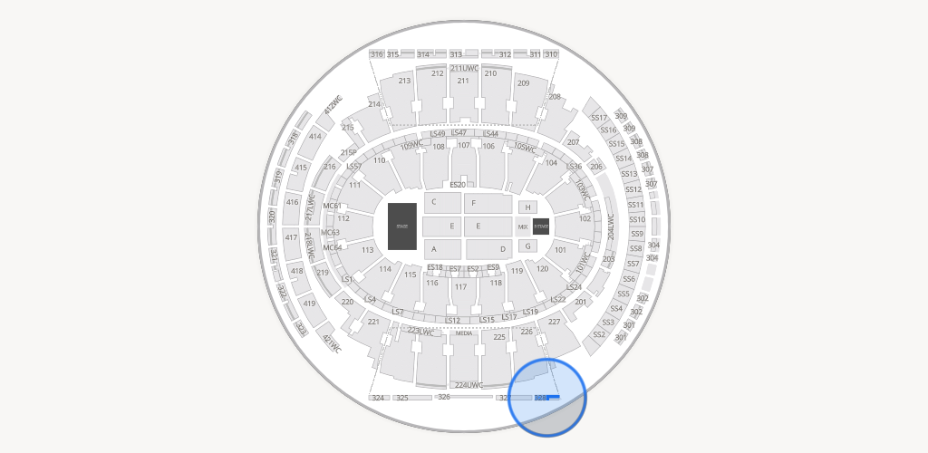 Madison Square Garden Seating Chart