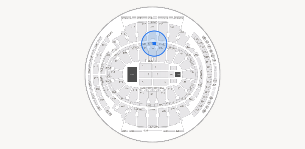 Madison Square Garden Seating Chart
