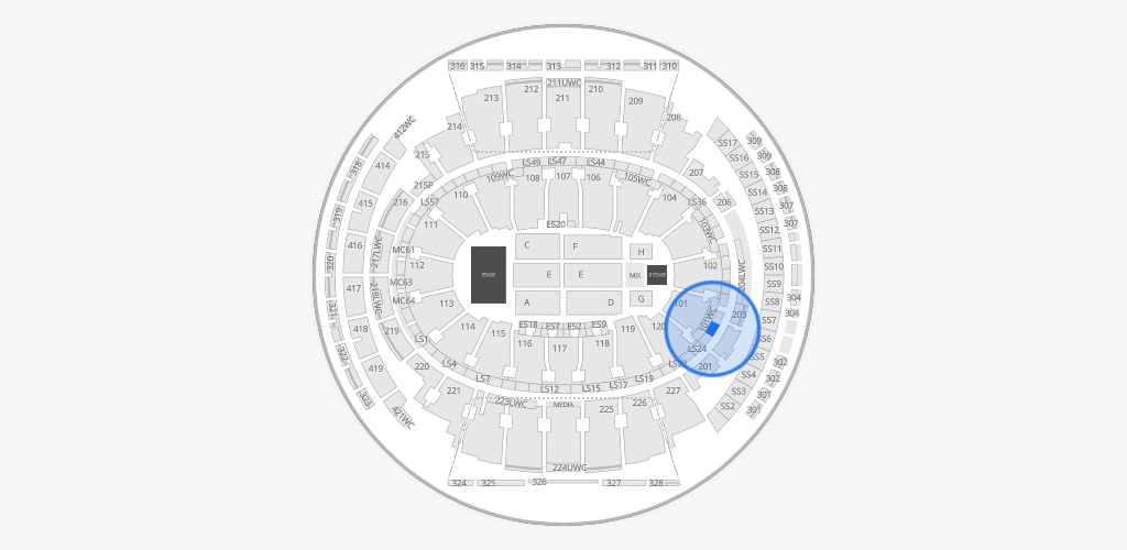 Madison Square Garden Seating Chart