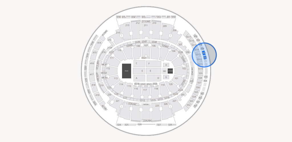 Madison Square Garden Seating Chart