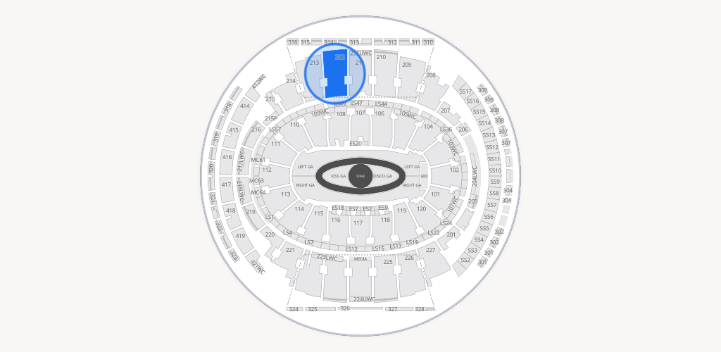 Madison Square Garden Seating Chart