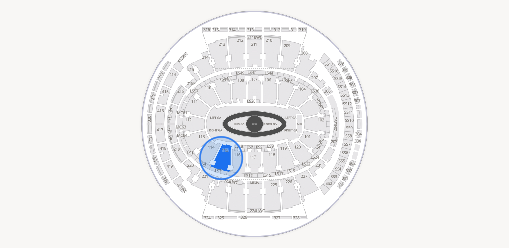 Madison Square Garden Seating Chart