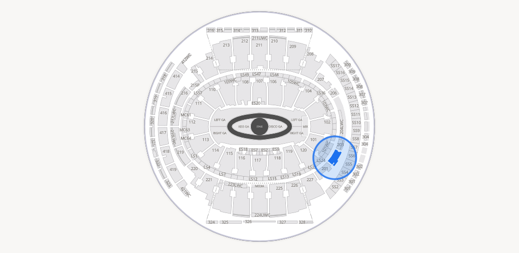 Madison Square Garden Seating Chart