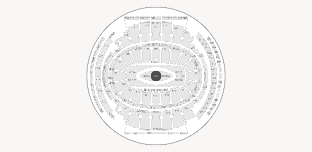 Madison Square Garden Seating Chart