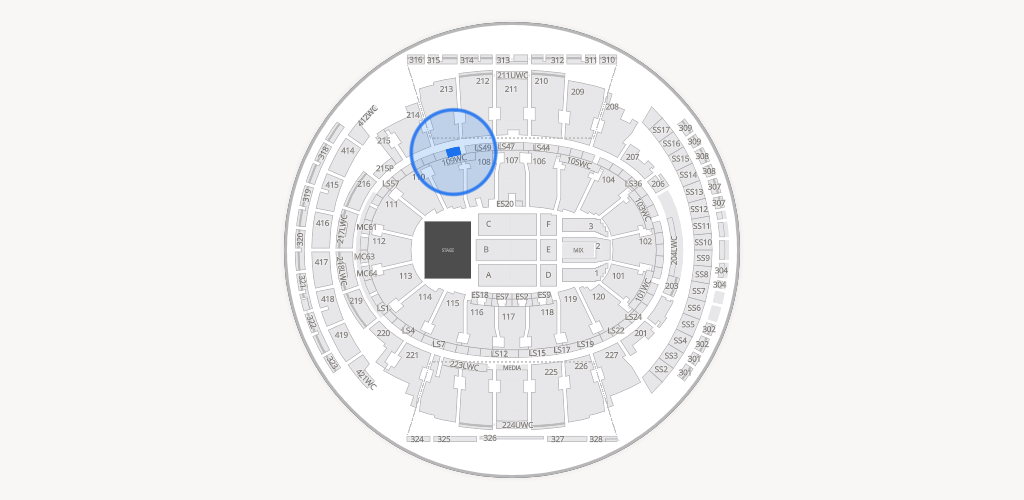 Madison Square Garden Seating Chart