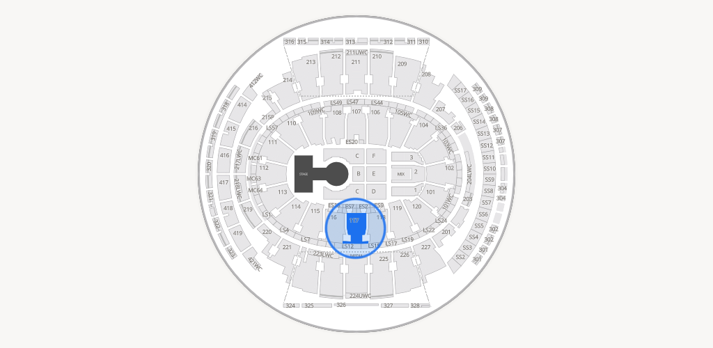 Madison Square Garden Seating Chart