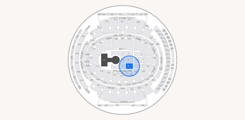 Madison Square Garden Seating Chart