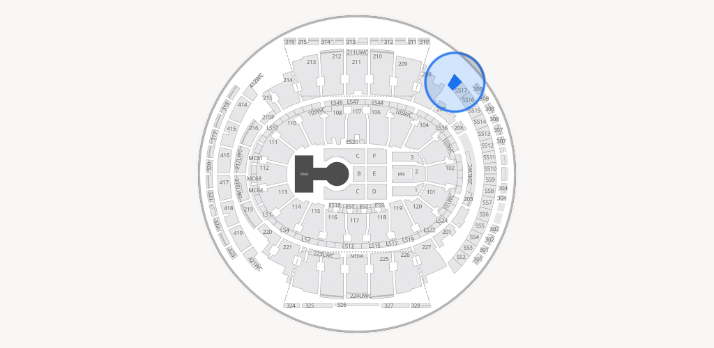 Madison Square Garden Seating Chart