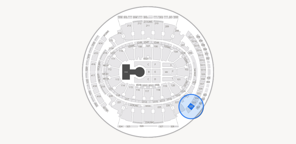 Madison Square Garden Seating Chart