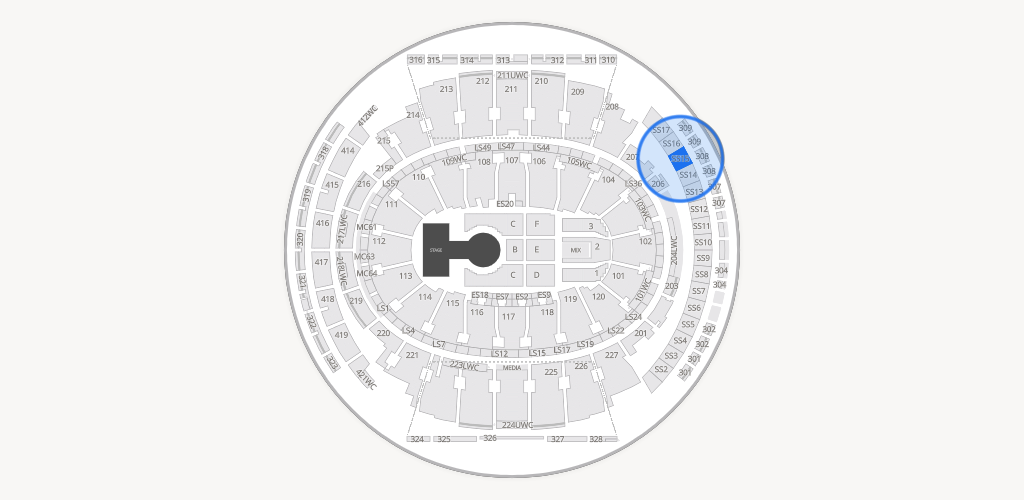 Madison Square Garden Seating Chart