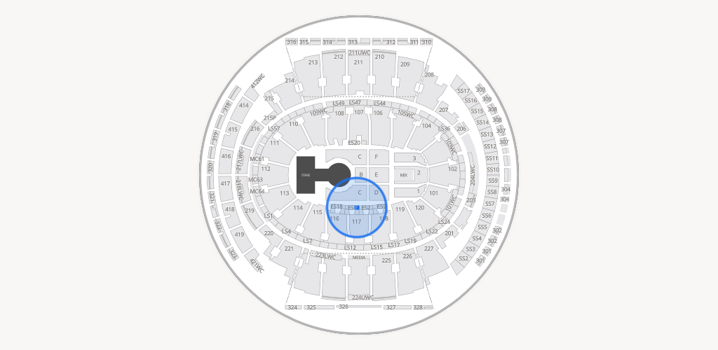Madison Square Garden Seating Chart